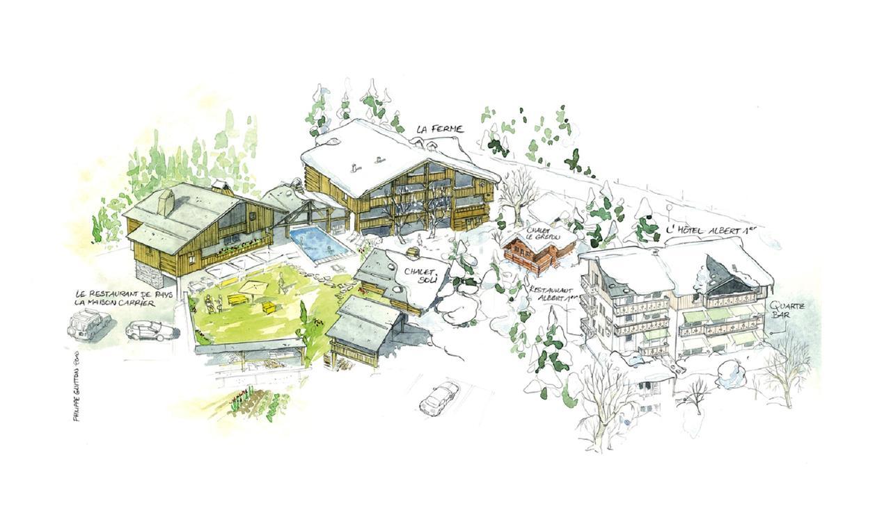 Le Hameau Albert 1Er Chamonix Eksteriør bilde